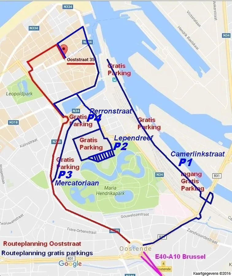 Vakantieappartement Sauvignon Centrum Oostende Met Garagestaanplaats 0*, Ostende Belgien