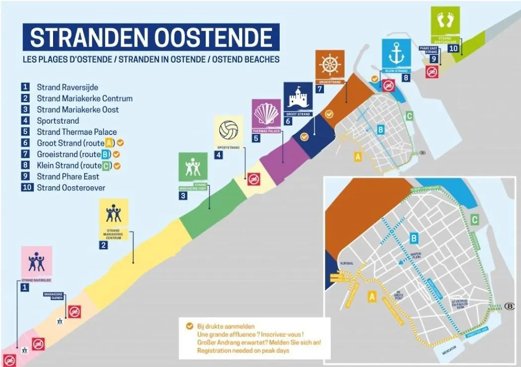 Vakantieappartement Sauvignon Centrum Oostende Met Garagestaanplaats Belgien
